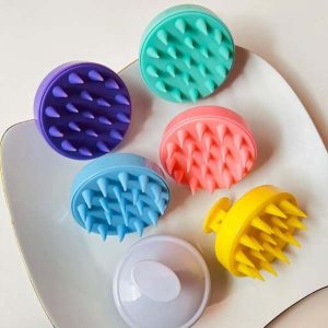 سرشور و ماساژور سر سیلیکونی | شمسی خانوم